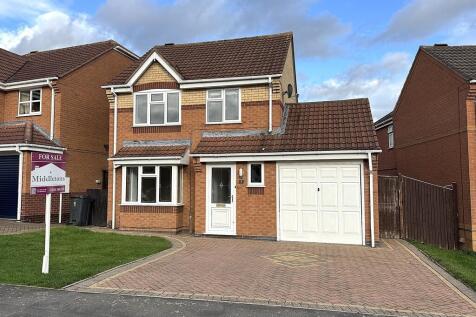 Chalmondley Drive, Melton Mowbray 3 bed detached house for sale