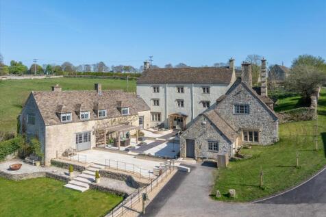 Cherington, Tetbury, Gloucestershire... 7 bed farm house for sale