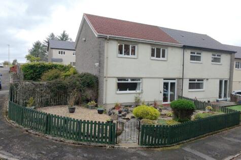 1 Avon Avenue, Upperton, Airdrie, ML6... 3 bed end of terrace house for sale