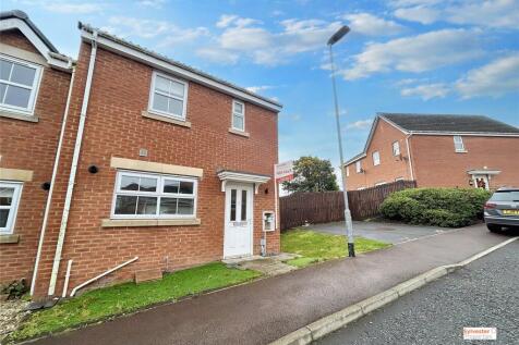 Dobson Close, High Spen, Rowlands... 3 bed end of terrace house for sale