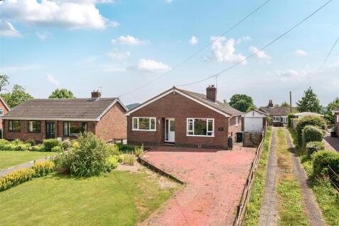 Myddle, Nr Shrewsbury. 3 bed detached bungalow for sale