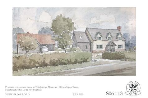 Sapey Common, Upper Sapey, WR6 3 bed property with land for sale