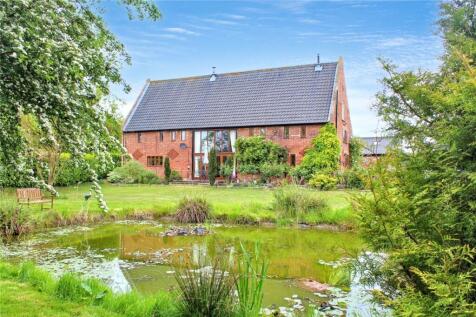 Honeypot Lane, Kirby Cane, Bungay... 5 bed barn conversion for sale