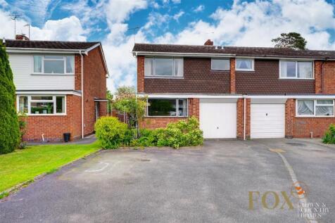 Dineley Close, Pershore WR10 3 bed semi