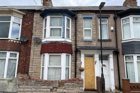 Cornwall Street, Hartlepool, TS25 2 bed terraced house for sale