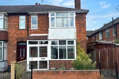70 Hampden Road, Leicester, LE4 9EQ 2 bed end of terrace house for sale