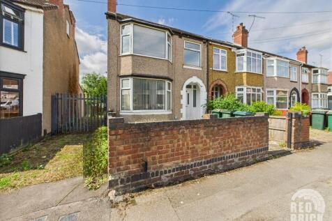 Paxton Road, Coventry CV6 3 bed end of terrace house for sale