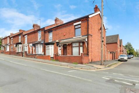 Flag Lane, Crewe 2 bed end of terrace house for sale