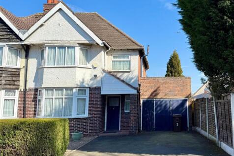 Burman Road, Shirley, Solihull 3 bed semi