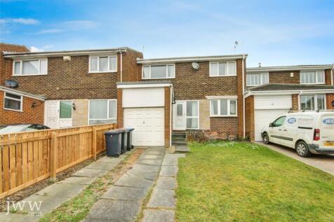 Broom Hall Drive, Ushaw Moor, Durham... 3 bed terraced house for sale