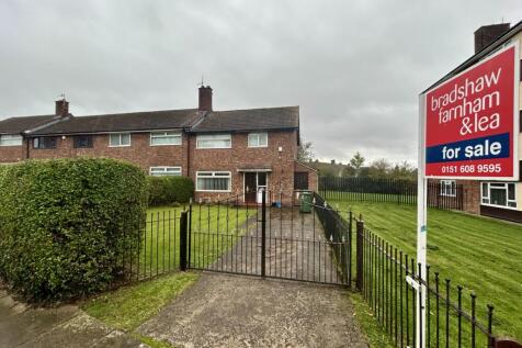 Prenton Hall Road, Prenton... 3 bed end of terrace house for sale