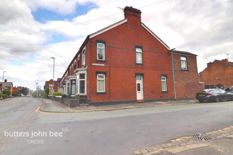 Hungerford Road, Crewe 3 bed end of terrace house for sale