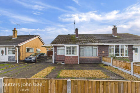 Greenfields Avenue, Crewe 2 bed bungalow for sale