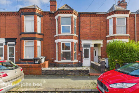 Ernest Street, Crewe 3 bed terraced house for sale