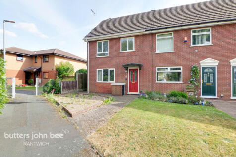 Alvaston Road, Nantwich 2 bed end of terrace house for sale