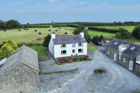Ciliau Aeron, Near Aberaeron 5 bed property with land for sale