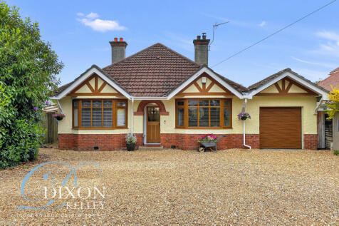 Moorlands Road, West Moors, Ferndown... 4 bed detached bungalow for sale