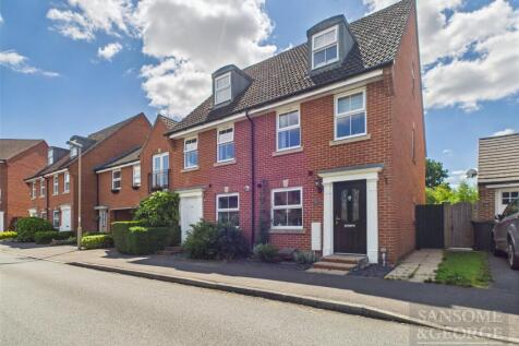 Kirby Drive, Bramley, Tadley... 3 bed end of terrace house for sale