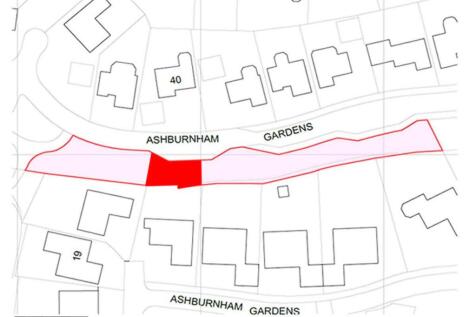 Adjacent to 23 Ashburnham Gardens... Land for sale