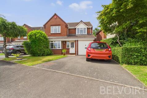 Haresfield, Bicton Heath, Shrewsbury... 4 bed detached house for sale