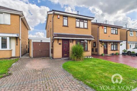 Hesketh Croft, Crewe CW1 3 bed detached house for sale