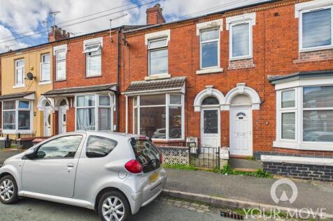 Derrington Avenue, Cheshire CW2 3 bed terraced house for sale