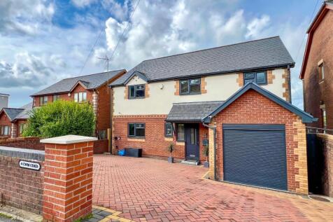 Cwmcoed, Bettws, Bridgend County... 3 bed detached house for sale