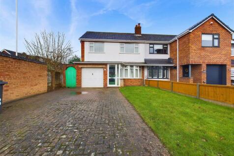 Spring Lane, Whittington, Lichfield 3 bed semi