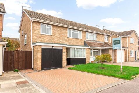Leyside, Bromham, Bedfordshire, MK43 3 bed semi