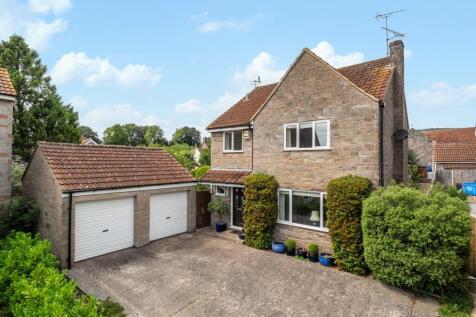 Bell Close, Westbury Sub Mendip... 4 bed detached house for sale