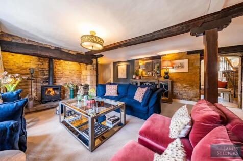 The Green, Weston By Welland, Market... 6 bed country house for sale