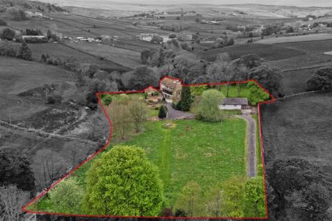 Fishers Lodge, Oxenhope, BD22 9SQ 4 bed detached house for sale