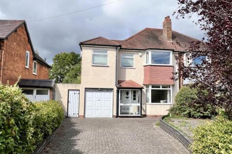 Blackford Road, Shirley, Solihull 3 bed semi