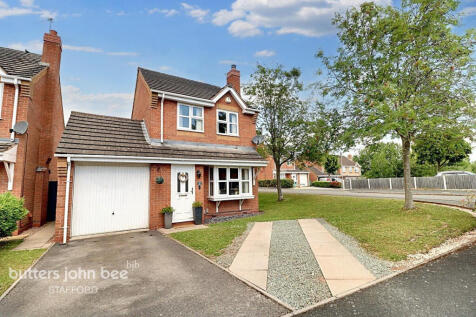 Romney Drive, Stafford 3 bed detached house for sale