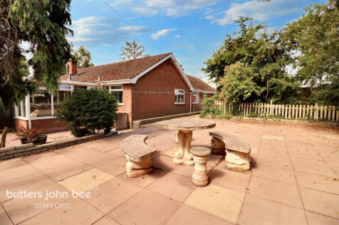 Hopton, Stafford 4 bed detached bungalow for sale