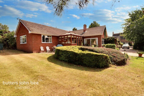 Hopton, Stafford 4 bed detached bungalow for sale