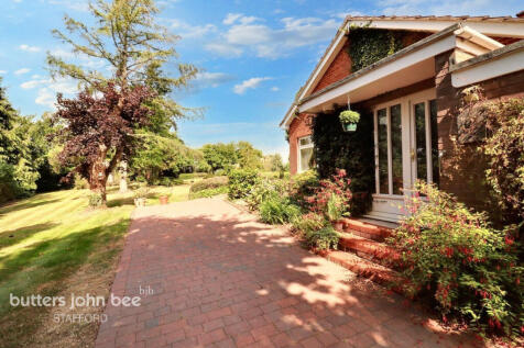 Hopton, Stafford 4 bed detached bungalow for sale