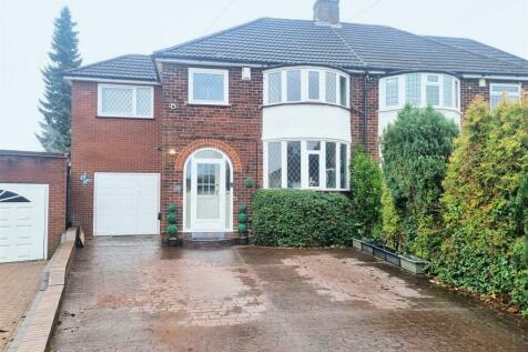 Rowton Drive, Streetly, Sutton Coldfield 4 bed semi