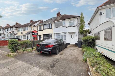 Derrydown Road, Perry Barr, Birmingham 3 bed semi