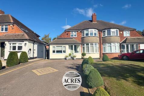 Stirling Road, Sutton Coldfield 3 bed semi