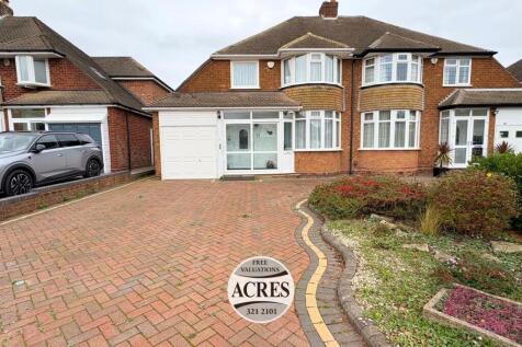 Dalkeith Road, Sutton Coldfield 3 bed semi