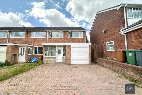 Maxholm Road, Streetly, Sutton... 3 bed end of terrace house for sale