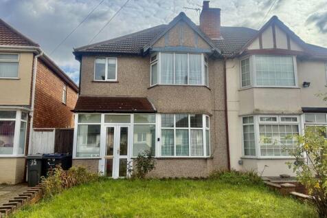 Powick Road, Birmingham, B23 7NY 3 bed semi