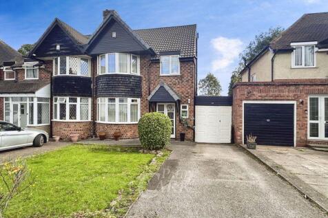 Lloyd Road, Handsworth Wood... 3 bed semi