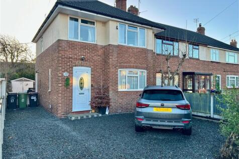 Dalelands Estate, Market Drayton. 3 bed end of terrace house for sale