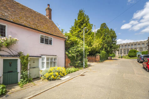 Church Walk, Long Melford, Suffolk 2 bed end of terrace house for sale