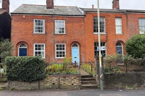 187 Queens Road, Norwich, Norfolk NR1... 3 bed terraced house for sale
