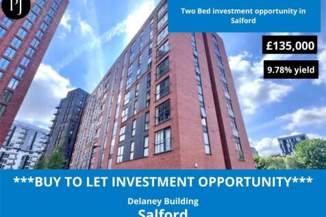 Lowry Wharf, Salford M5 2 bed apartment for sale