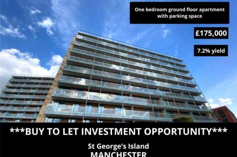 St Georges Island, Manchester M15 1 bed apartment for sale