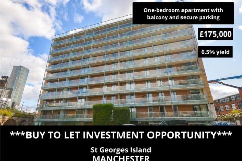 St Georges Island, Manchester City... 1 bed apartment for sale